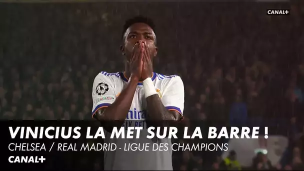 Vinicius fait trembler la barre d'Édouard Mendy ! - Chelsea / Real Madrid - Ligue des Champions