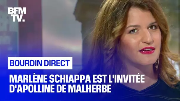 Marlène Schiappa face à Apolline de Malherbe en direct