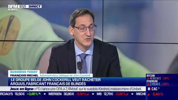 François Michel (John Cockerill) : Le Groupe John Cockerill veut racheter Arquus