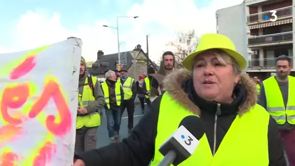 Les Gilets Jaunes organisent une soupe populaire à Ussel en Corrèze