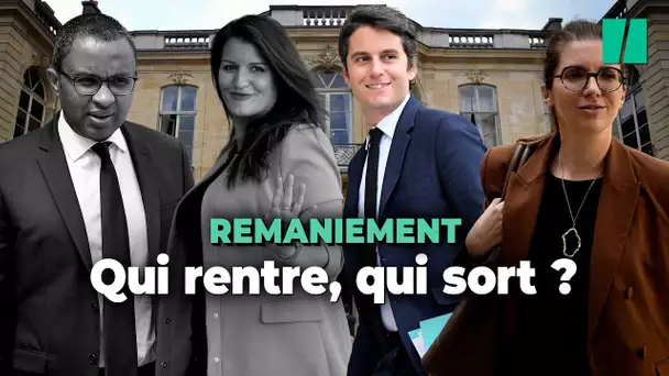 Remaniement ministériel : découvrez les principaux ministres d’Élisabeth Borne sortants et entrants