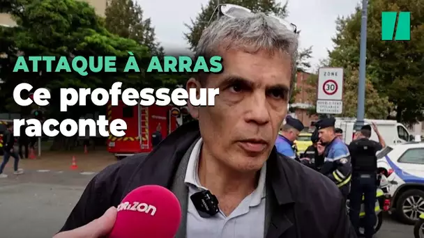 « Vous êtes prof d’Histoire ? » : à Arras, ce professeur raconte son face-à-face avec l’assaillant