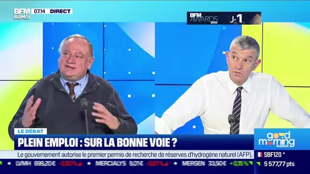 Nicolas Doze face à Jean-Marc Daniel : Plein emploi, sur la bonne voie ?