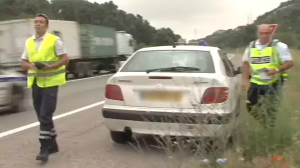 AUTOROUTE : voleurs de cuivre VS police