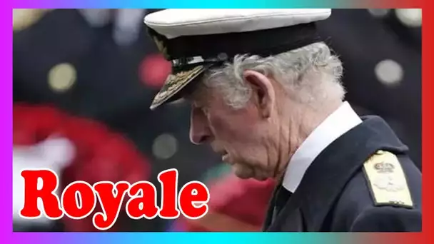 Le prince Charles prend la tête de la nation le dimanche du Souvenir alors que la r3ine démissionne