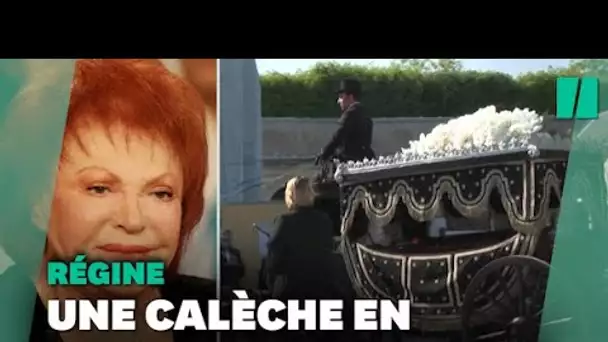 Les obsèques de Régine étaient aussi flamboyantes que sa carrière