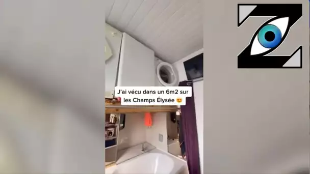 [Zap Réseaux Sociaux] Vivre dans un 6m2 sur les Champs-Elysées ! (07/12/21)