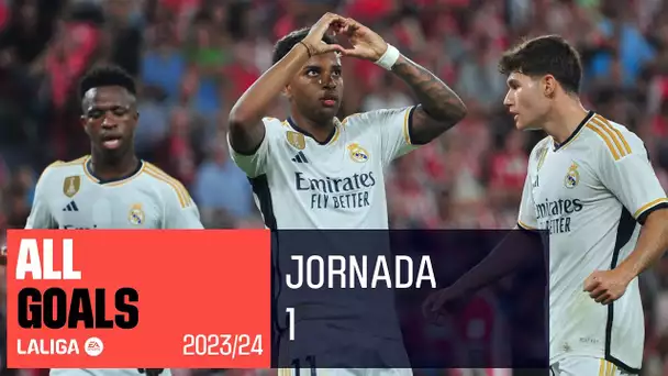 Todos los goles de la jornada 1 de LALIGA EA Sports 2023/2024