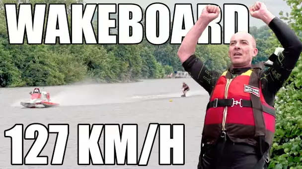 Record de vitesse pulvérisé en Wakeboard ! (feat. Jérôme Macquart)