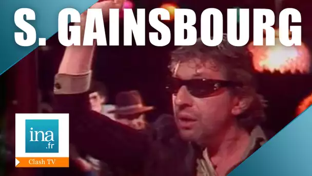 Serge Gainsbourg s'énerve dans "Droit de réponse" de Michel Polac | Archive INA