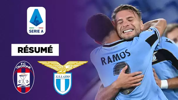 Résumé : La Lazio reprend sa marche en avant contre Crotone !