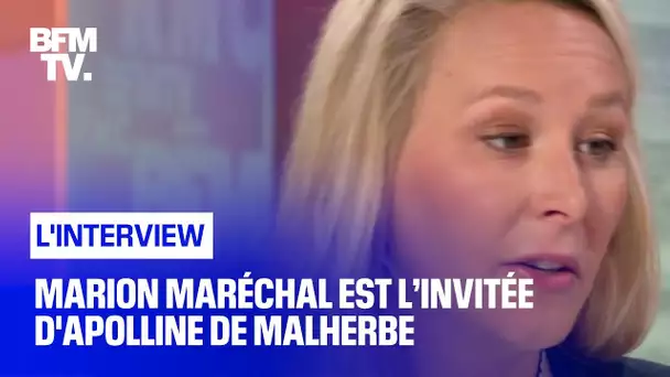 Marion Maréchal face à Apolline de Malherbe en direct
