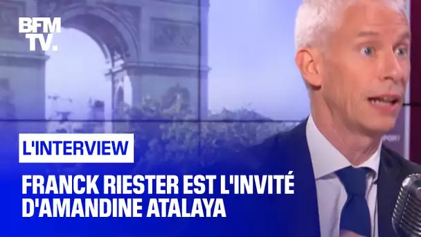 Franck Riester face à Amandine Atalaya en direct