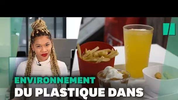 Le plastique arrive en force dans les fast-foods, et pour une fois c’est pour la planète