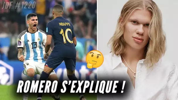 ROMERO explique pourquoi il a hurlé au visage de MBAPPÉ ! Quand HAALAND s'inspire de BENZEMA...