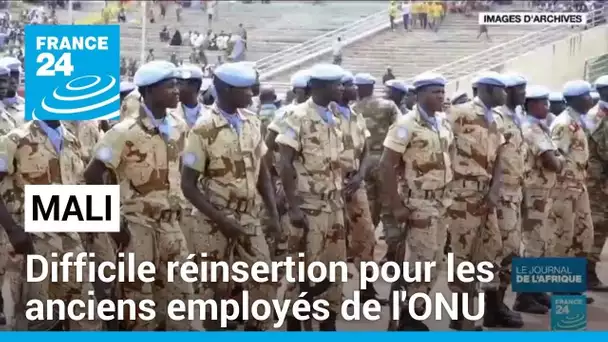 Mali : la difficile réinsertion professionnelle des ex-employés de la Minusma • FRANCE 24