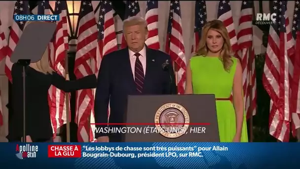 Donald Trump, candidat à sa propre succession, a torpillé son adversaire pendant un long discours