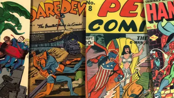 La naissance des comics et des super-héros