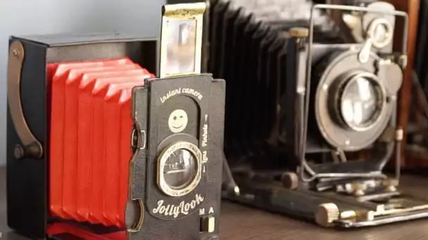 Jollylook, un nouvel appareil photo instantané au look ultra vintage fait... en carton recyclé