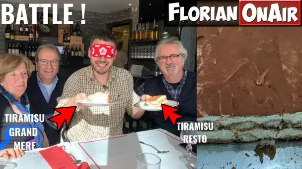 BATTLE :TIRAMISU de la GRAND MERE VS TIRAMISU du RESTO ! - VLOG #753