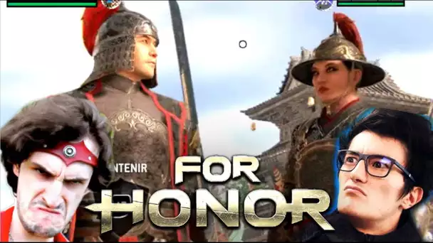 DECOUVERTE : LA WAIFU DE LA POLICE SECRÈTE !!! -For Honor : Zhanhu- avec Jigmé & Bob Lennon