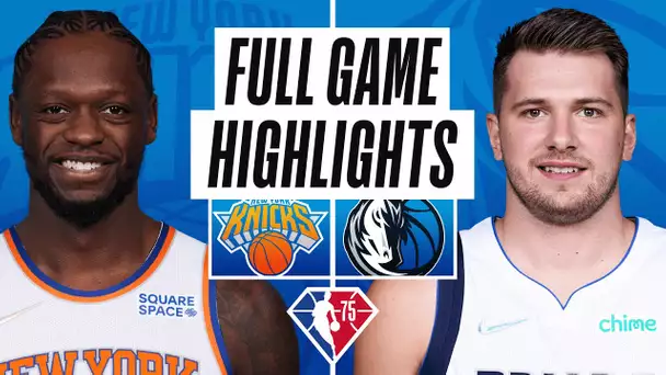 KNICKS at MAVERICKS | FULL GAME HIGHLIGHTS | March 9, 2022