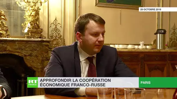 Le ministre russe de l’Economie a rencontré à Paris Bruno Le Maire, le Medef et le chef de l’OCDE
