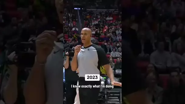 When Richard Jefferson was secretly dressed as a ref 🤣