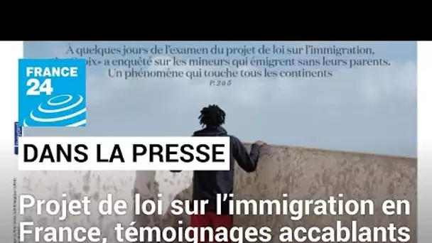 Migrants mineurs isolés: "Rêves et réalités de l'immigration clandestine" • FRANCE 24