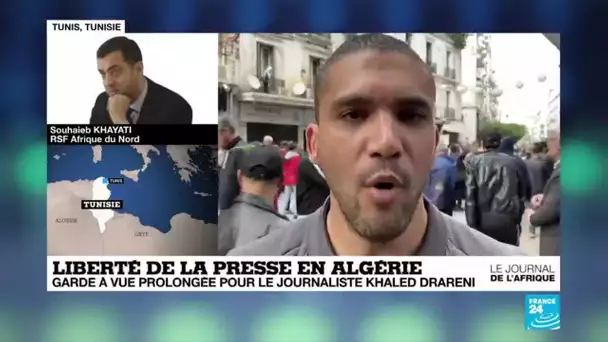 Liberté de la presse en Algérie : garde à vue prolongée pour le journaliste Khaled Drareni