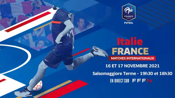 Futsal : Italie-France en direct !