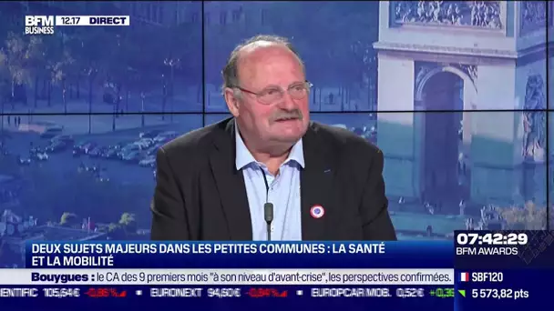 Michel Fournier (AMRF): Santé et mobilité, deux sujets majeurs dans les petites communes