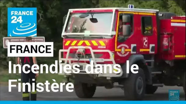Incendies en France : plus de 1 400 hectares de végétation consumés dans le Finistère