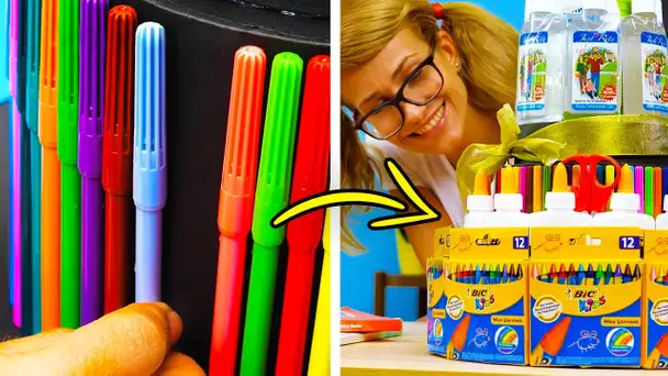 21 ASTUCES BRILLANTES POUR L'ÉCOLE