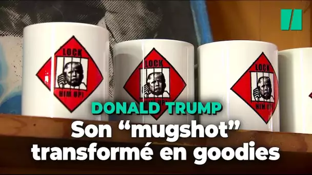 Le "mugshot" de Donald Trump est désormais sur des t-shirts