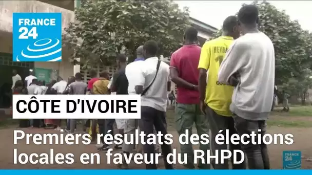 Côte d'Ivoire : les premiers résultats des élections locales en faveur du parti au pouvoir