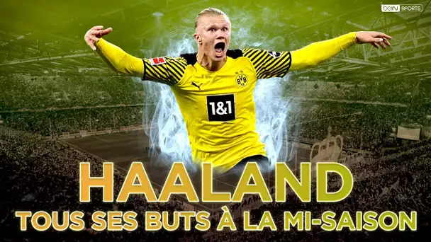 Borussia Dortmund : Les 13 buts de ERLING HAALAND à la mi-saison