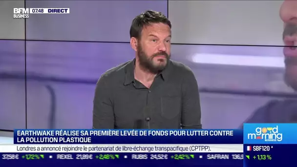 Samuel Le Bihan (Earthwake) : Première levée de fonds d'Earthwake pour lutter contre la pollution