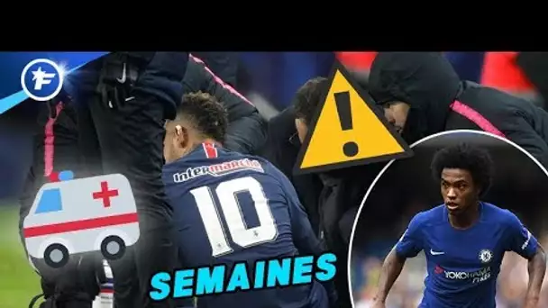 Neymar absent 10 semaines, le PSG va tenter Willian | Revue de presse