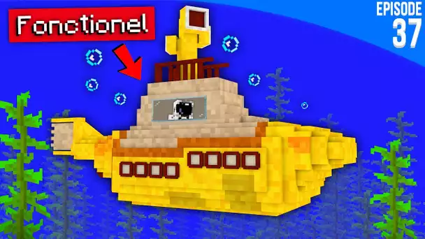 J'ai construit un sous-marin 100% fonctionnel ! - Minecraft Moddé S6 | Episode 37