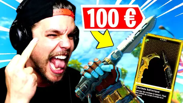 100€ LA NOUVELLE ARME DE BLACK OPS 4....UNE HONTE !!!