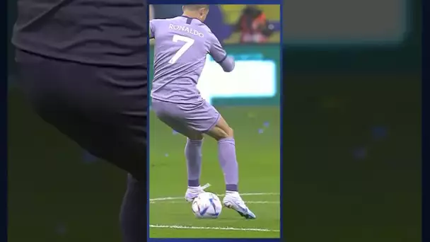 Le superbe geste technique de Cristiano Ronaldo en Supercoupe