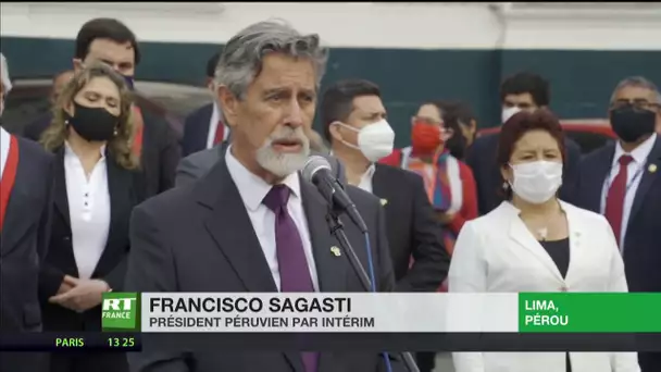 Pérou : le centriste Francisco Sagasti élu président par intérim par les parlementaires