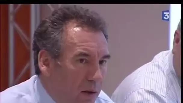 François Bayrou en campagne pour l'élection presidentielle 2007