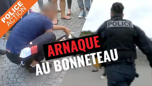 Bonneteau à haut risque, arnaque à touristes