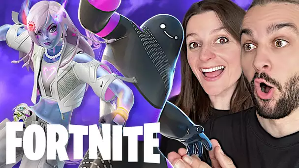 ON A RECU DES SKINS EN AVANCE SUR FORTNITE ! FORTNITE X NIKE