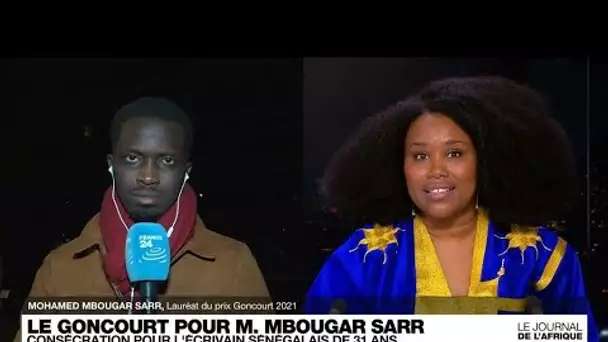 Le prix Goncourt attribué au Sénégalais Mohamed Mbougar Sarr • FRANCE 24