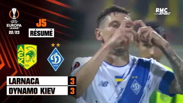 Résumé : Larnaca 3-3 Dynamo Kiev - Ligue Europa (J5)