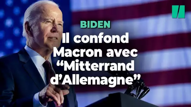 Joe Biden confond François Mitterrand et Emmanuel Macron