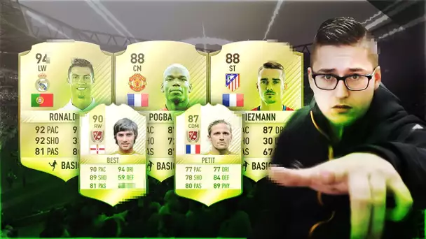 FUT 17 - L&#039;ÉQUIPE TYPE !